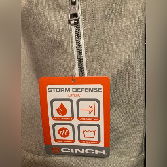 Cinch Women’s size small jacket, new with tags, custom embroidery. - Picture 2 of 9